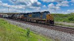 CSX 3170 leads M224 with a PSR head end.